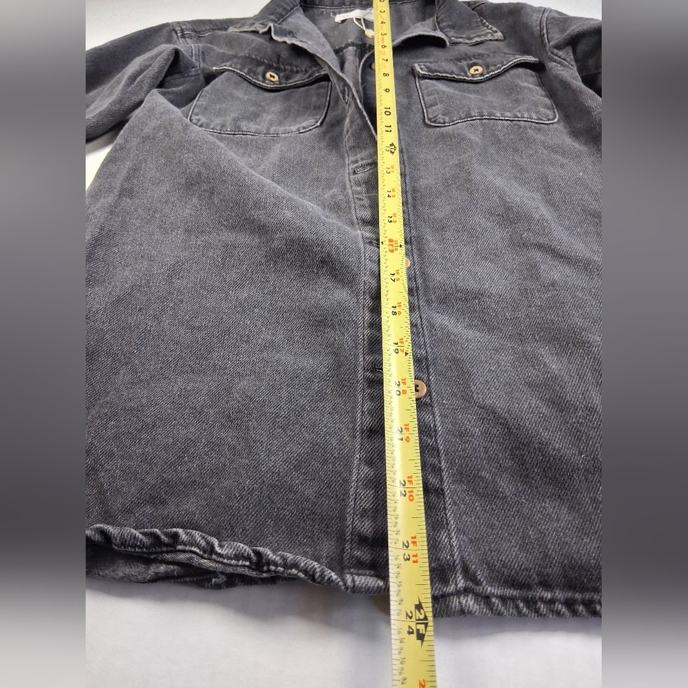 Zara quarter sleeve denim button down dress Size 4-5 Yrs - Picture 6 of 11